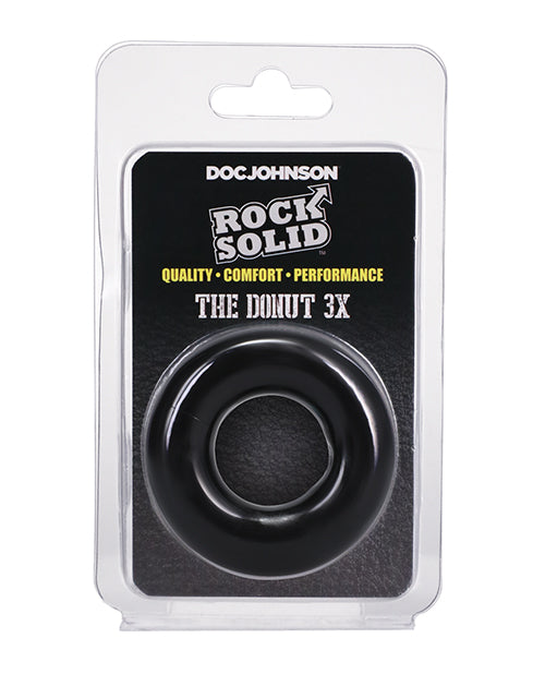 Rock Solid Rock Solid 3" Black Donut Ring