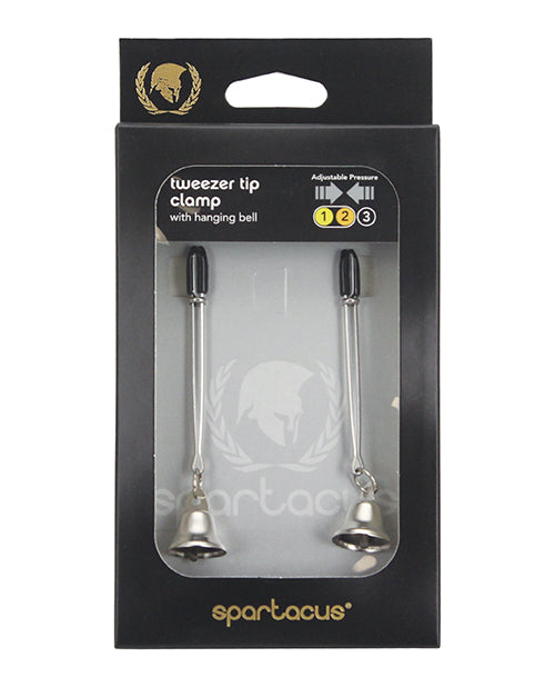 Spartacus Spartacus Adjustable Tweezer Nipple Clamps w/Bells