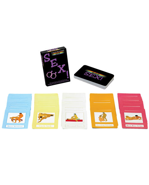 Kheper Gay Sex Card Game - Bilingual