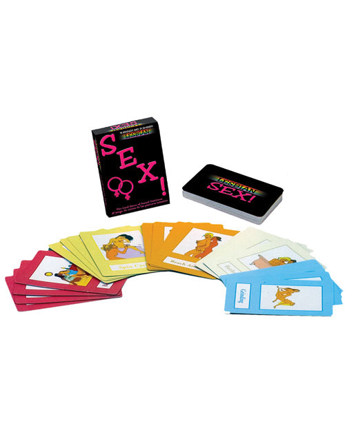 Kheper Lesbian Sex Card Game - Bilingual