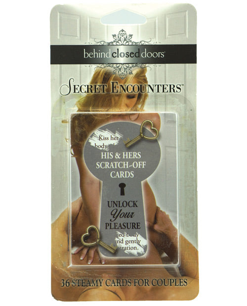 Behind Closed Doors Sexual Encounters Scratch Off