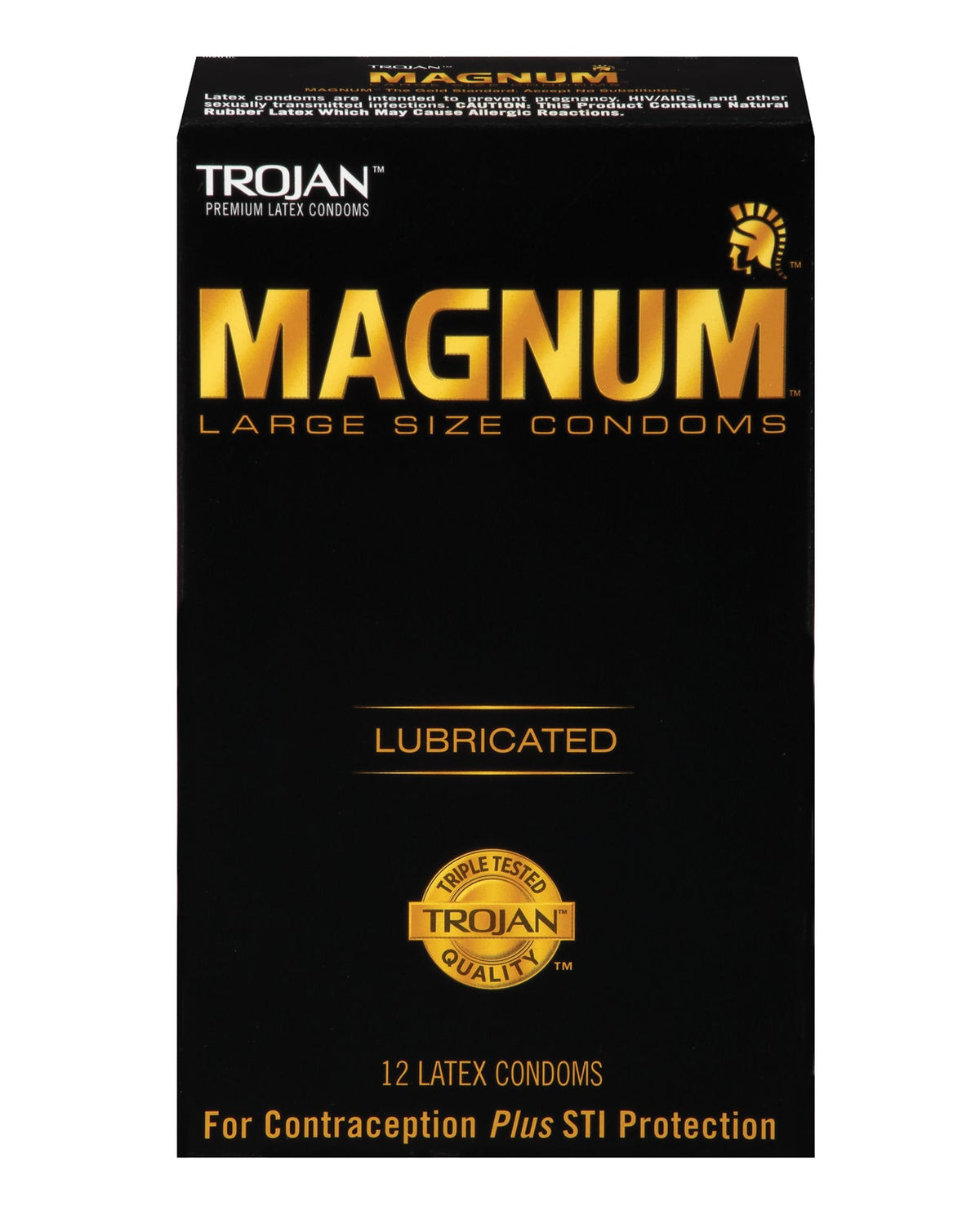 Trojan Trojan Magnum Condoms - Box of 12