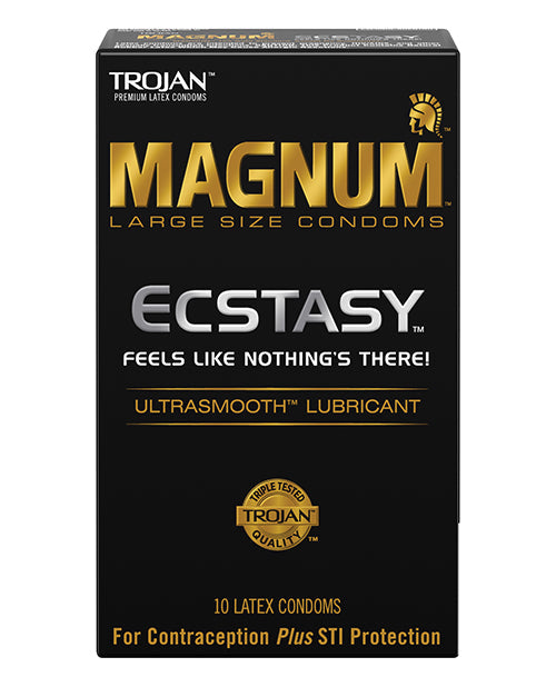 Trojan Trojan Magnum Ecstasy Condoms - Box of 10
