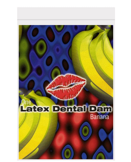 Latex Dental Dam Trust Dam Latex Dental Dam - Banana