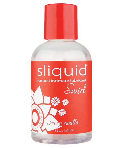 Sliquid Sliquid Naturals Swirl Lubricant - 4.2 oz Cherry Vanilla