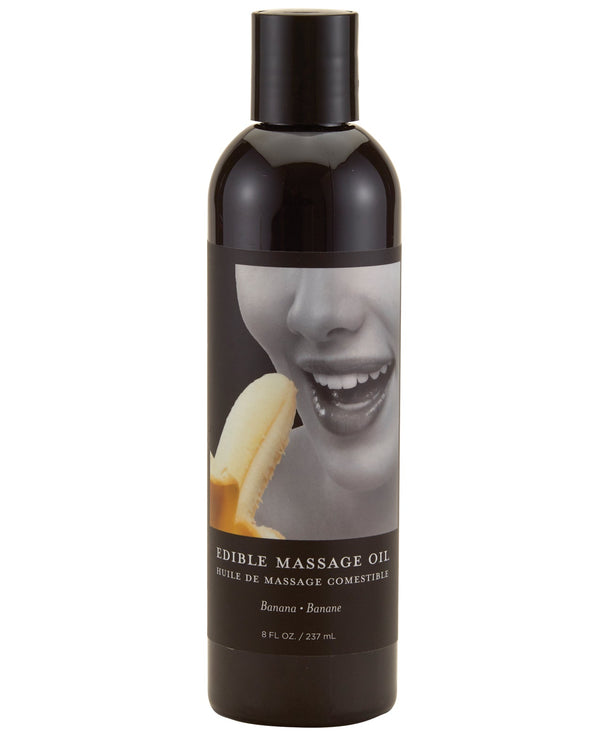 Earthly Body Earthly Body Edible Massage Oil - 8 oz Banana