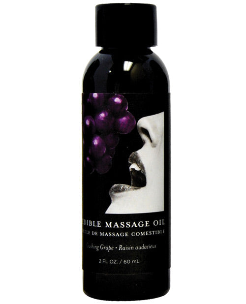 Earthly Body Earthly Body Edible Massage Oil - 2 oz Grape