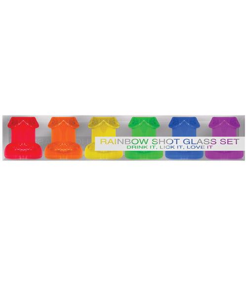 Kheper Rainbow Shot Glass Set