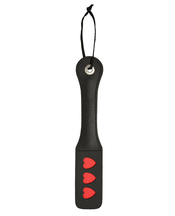 Sportsheets Sportsheets 12" Leather Heart Impression Paddle