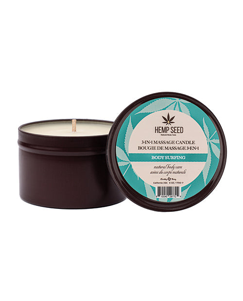 Earthly Body Earthly Body Summer 2025 3 in 1 Massage Candle - 6 oz Body Surfing