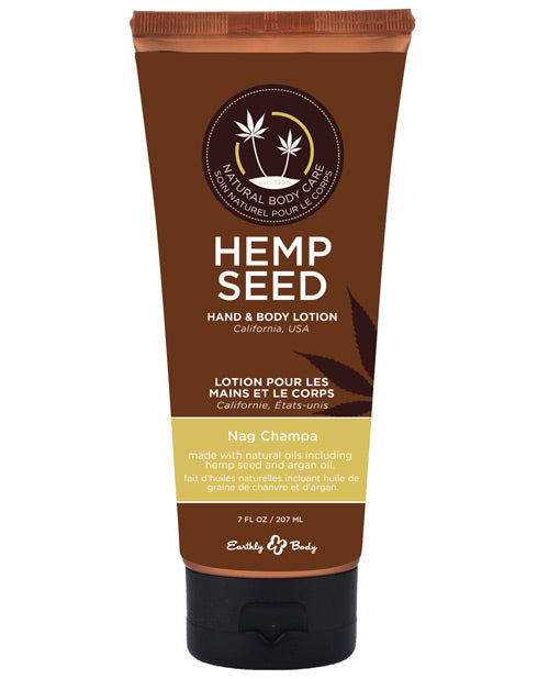 Earthly Body Earthly Body Hand & Body Lotion - 7 oz Tube Nag Champa