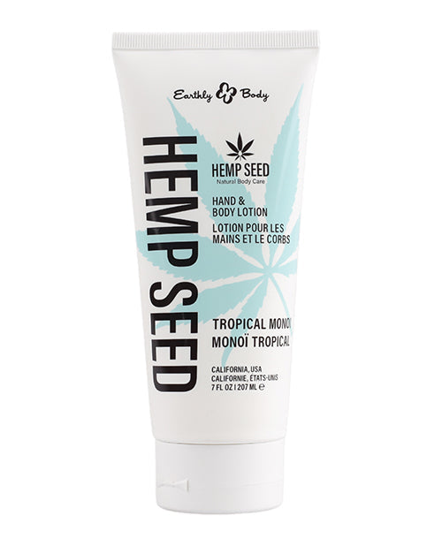 Earthly Body Earthly Body Hand & Body Lotion - 7 oz Tube Tropical Monoi