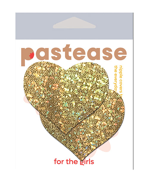 Pastease Pastease Glitter Heart - Gold O/S
