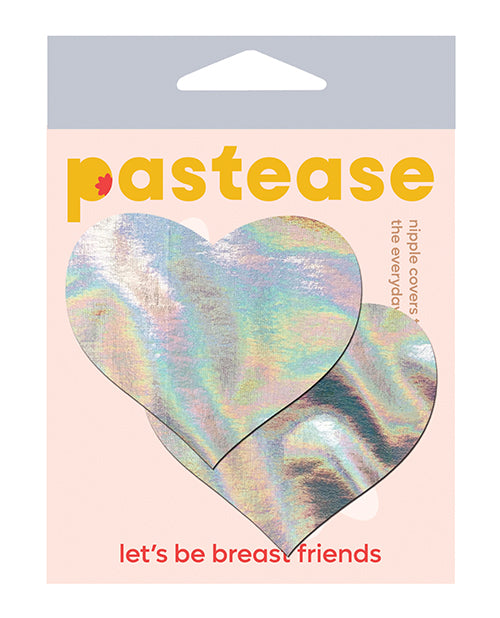Pastease Pastease Hologram Heart - Silver O/S