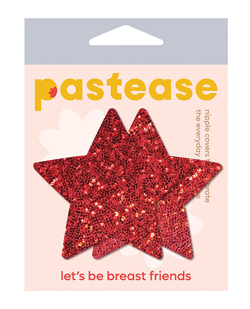 Pastease Pastease Glitter Star - Red O/S