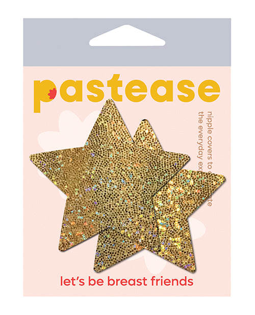 Pastease Pastease Glitter Star - Gold O/S