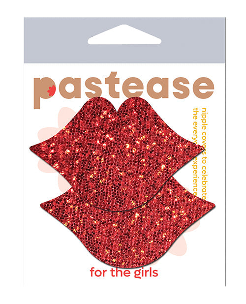 Pastease Pastease Glitter Lips - Red O/S