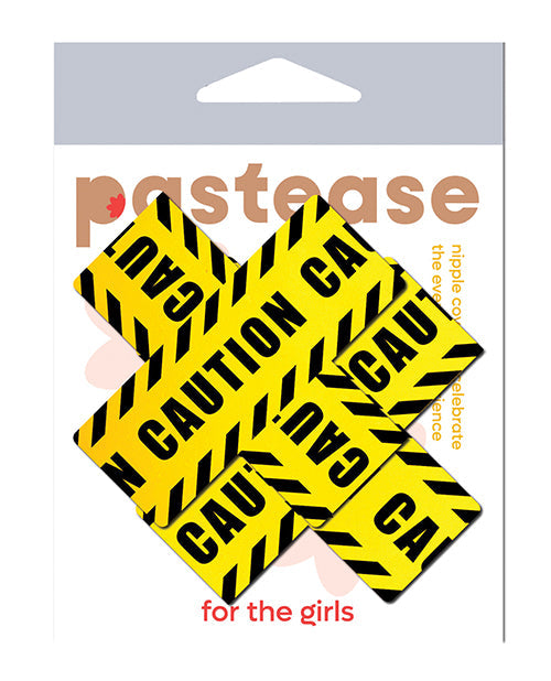 Pastease Pastease Caution Cross - Black/Yellow O/S