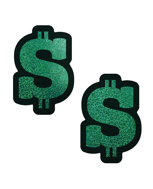 Pastease Pastease Premium Glitter Dollar Sign - Green O/S