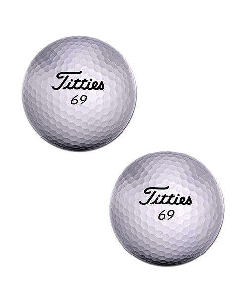 Pastease Pastease Titties Golf Ball - Black/White O/S
