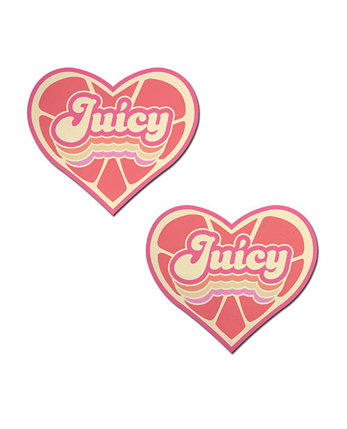 Pastease Pastease Premium Retro Heart Juicy - Pink Grapefruit O/S