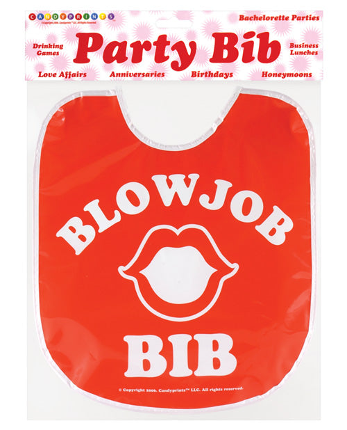Candy Prints Blow Job Party Bib