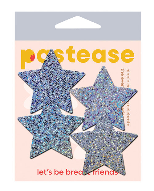 Pastease Pastease Petites Glitter Star - Silver O/S Pack of 2 Pair