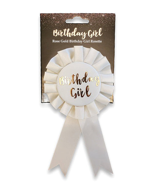 OMG International Birthday Girl Badge - Rose Gold
