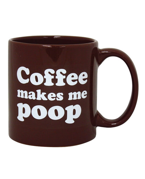Island Dogs Attitude Mug Coffee Makes Me Poop - 22 oz