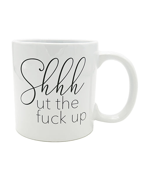 Island Dogs Attitude Mug Shhhut the Fuck Up - 22 oz