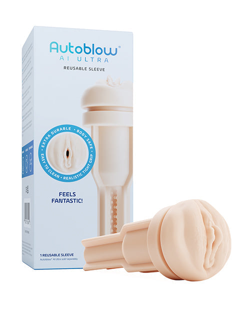 Autoblow Autoblow AI Ultra Vagina Sleeve - Beige