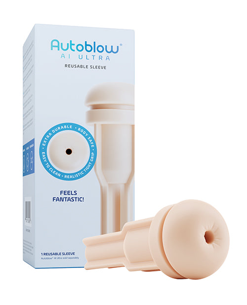 Autoblow Autoblow AI Ultra Anus Sleeve - Beige