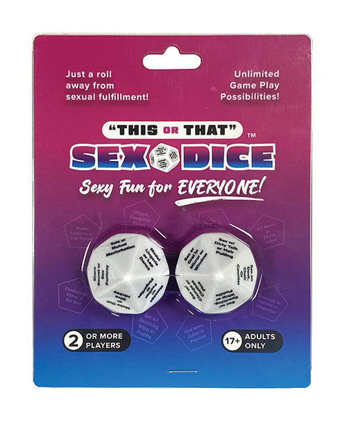 Ball & Chain This or That Sex Dice Game
