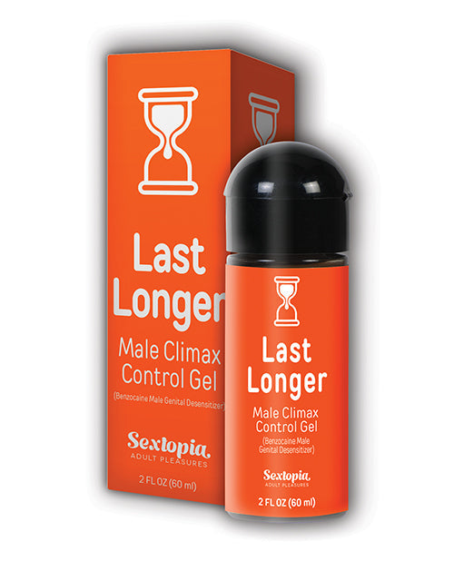 Sextopia Sextopia Last Longer Male Climax Control Gel - 2 oz Bottle
