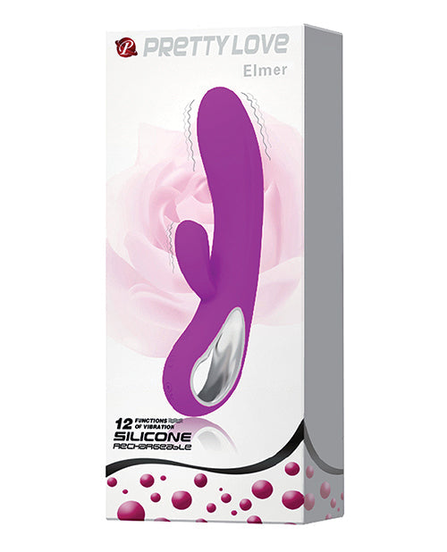 Pretty Love Pretty Love Elmer Rabbit w/Handle 12 Functions - Fuchsia