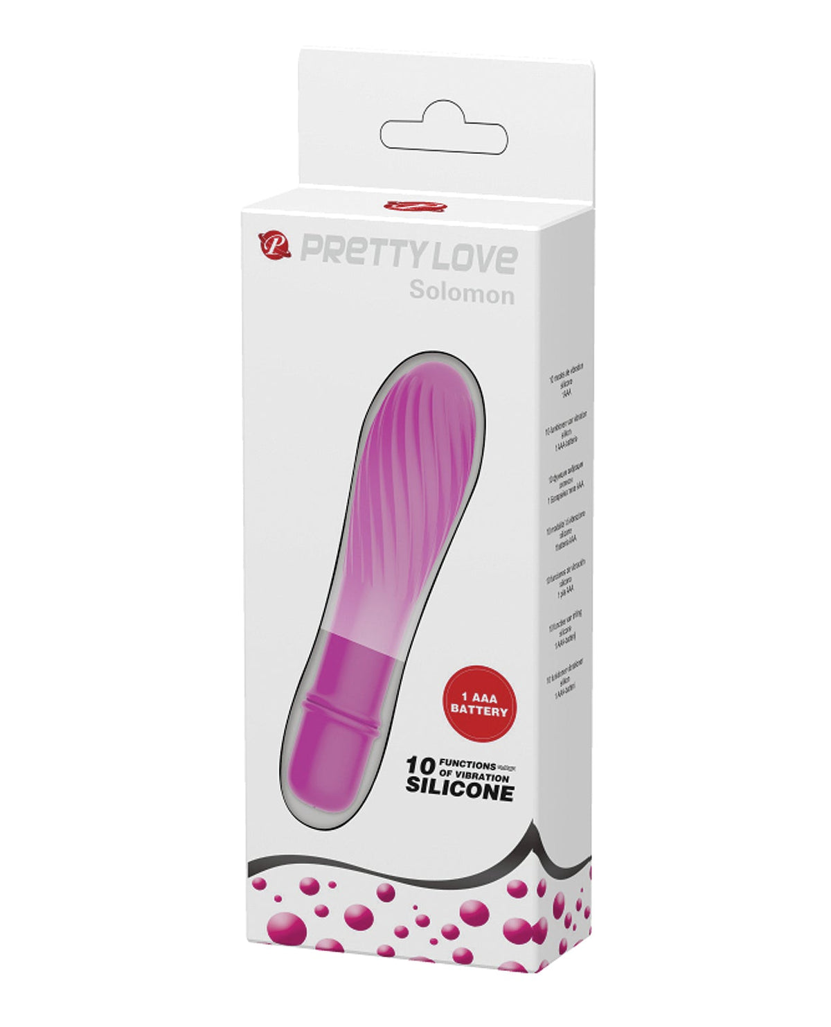 Pretty Love Pretty Love Solomon Brawny G-Spot Vibrator - Fuchsia