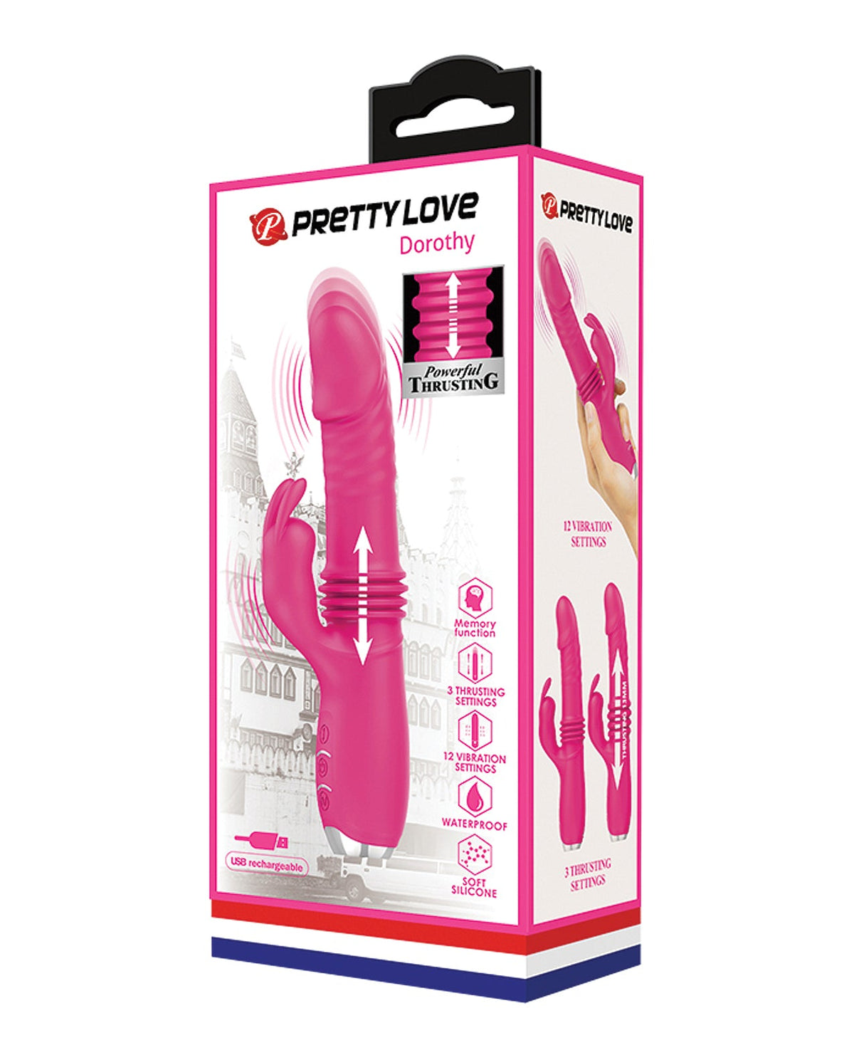 Pretty Love Pretty Love Dorothy Thrusting Rabbit - Pink