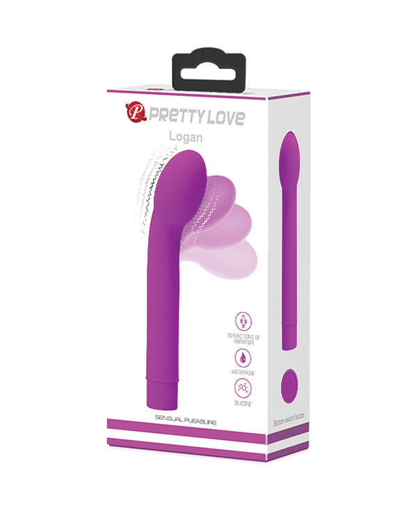 Pretty Love Pretty Love Logan Bendable G-Spot Vibrator - Fuchsia