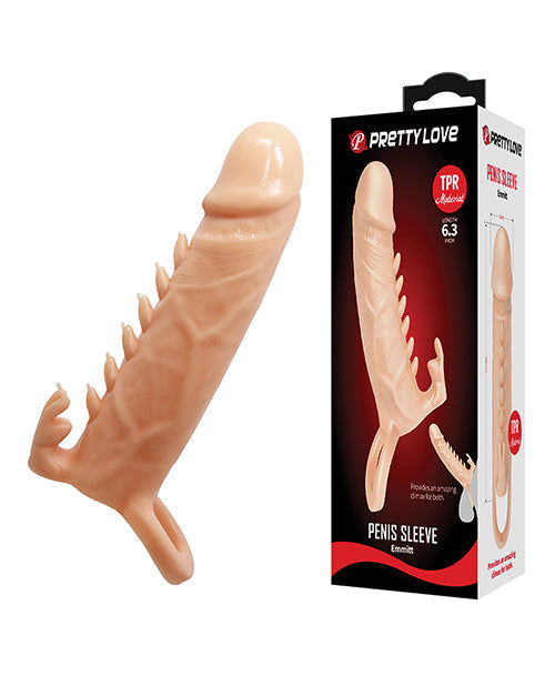 Pretty Love Pretty Love Emmitt 6.3" Penis Sleeve - Ivory