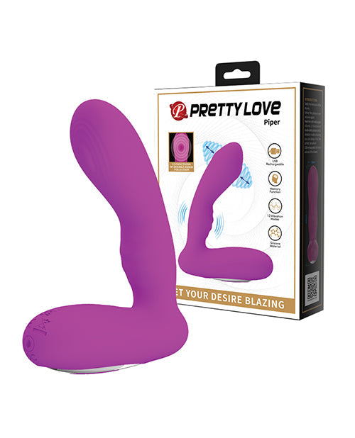 Pretty Love Pretty Love Piper Double Pulsation Vibe - Fuchsia