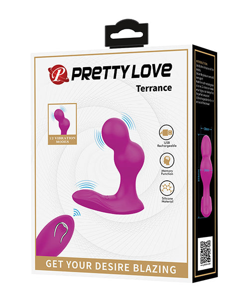 Pretty Love Pretty Love Terrance Dual Stimulator - Fuchsia