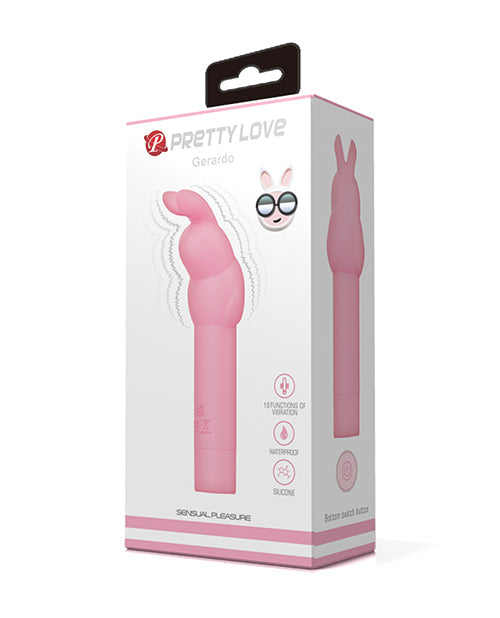 Pretty Love Pretty Love Gerardo Bunny Vibrator - Pink