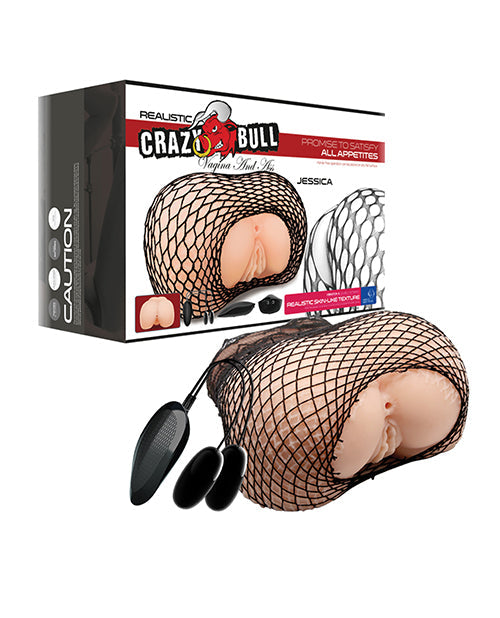 Crazy Bull Crazy Bull Anal & Vagina Masturbator - Ivory