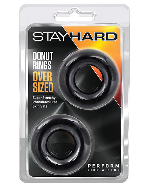 Stay Hard Blush Stay Hard Donut Rings - Oversized Pack of 2