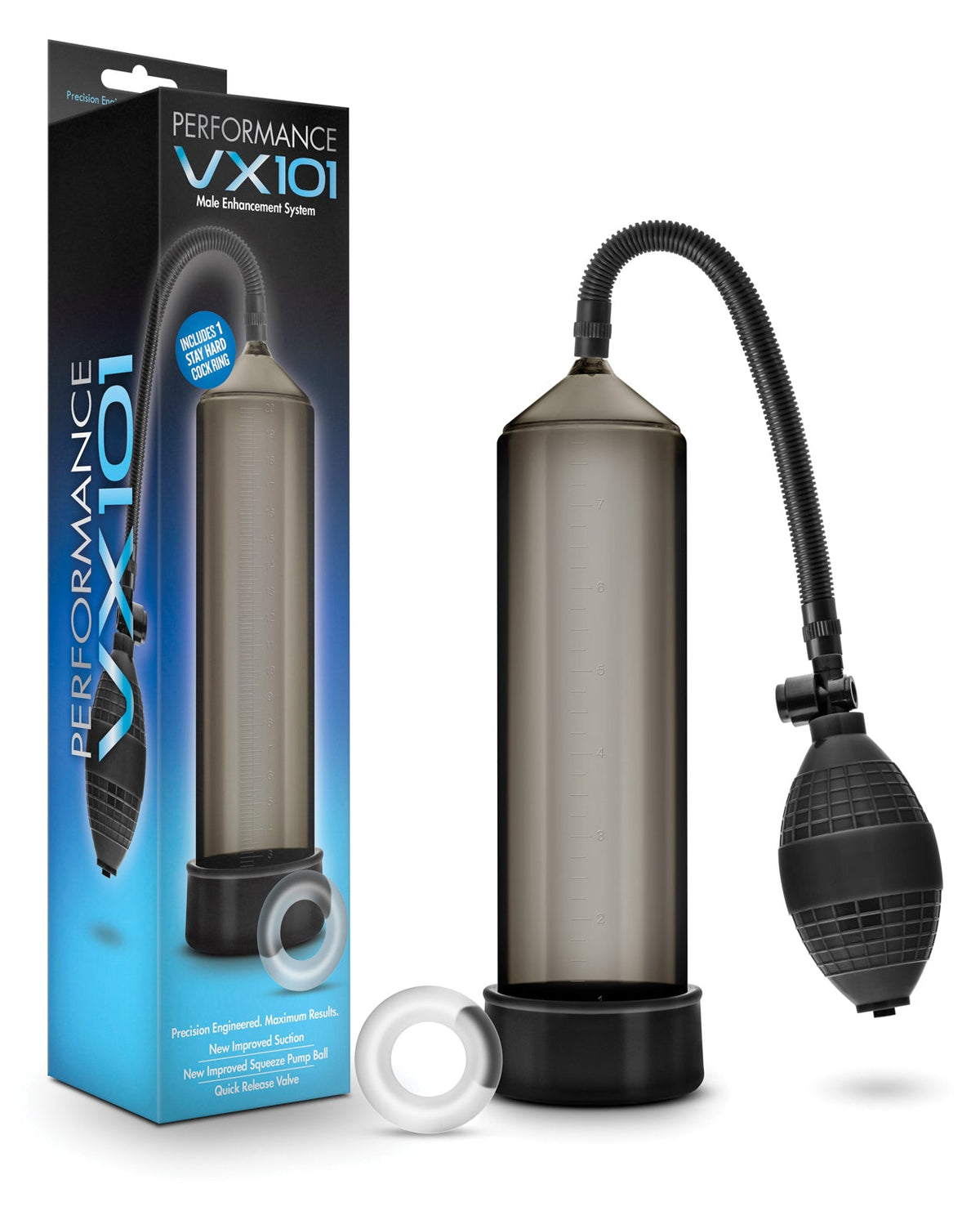 Performance Blush Performance VX101 Male Enhancement Pump - Black