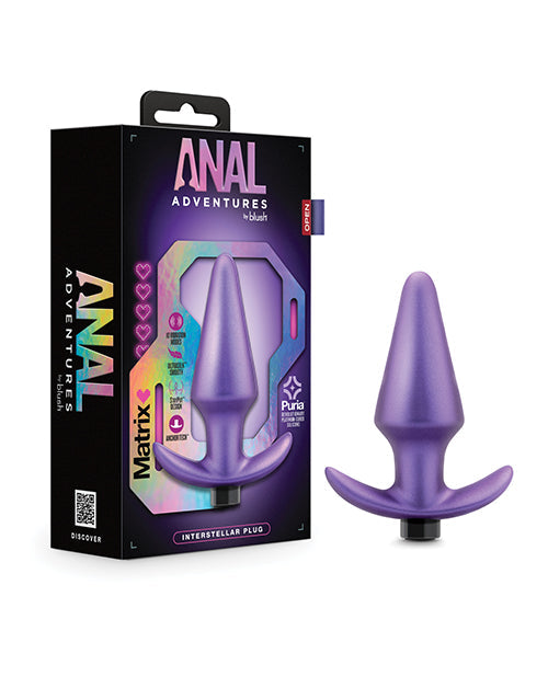Anal Adventures Blush Anal Adventures Matrix Interstellar Plug - Astro Violet