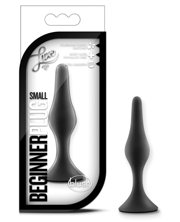Luxe Blush Luxe Beginner Plug Small - Black