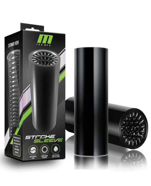 M for Men Blush M for Men Stroke Sleeve - Black