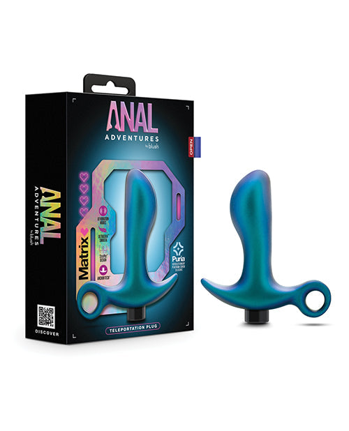 Anal Adventures Blush Anal Adventures Matrix Teleportation Plug - Lunar Blue