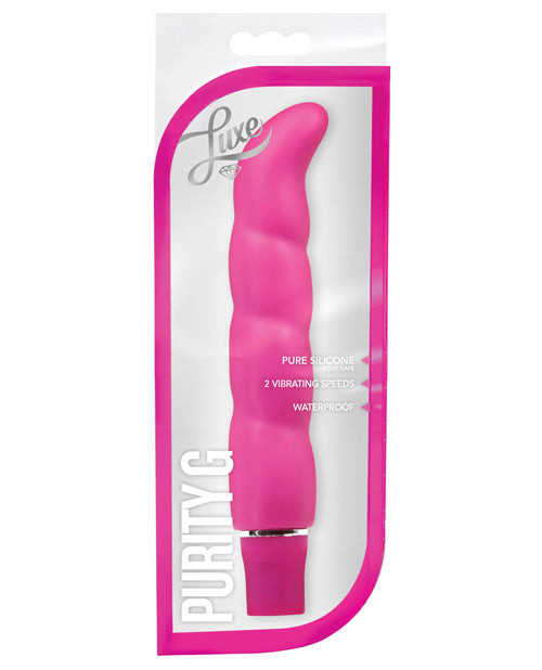 Luxe Blush Luxe Purity G Silicone Vibrator - Pink